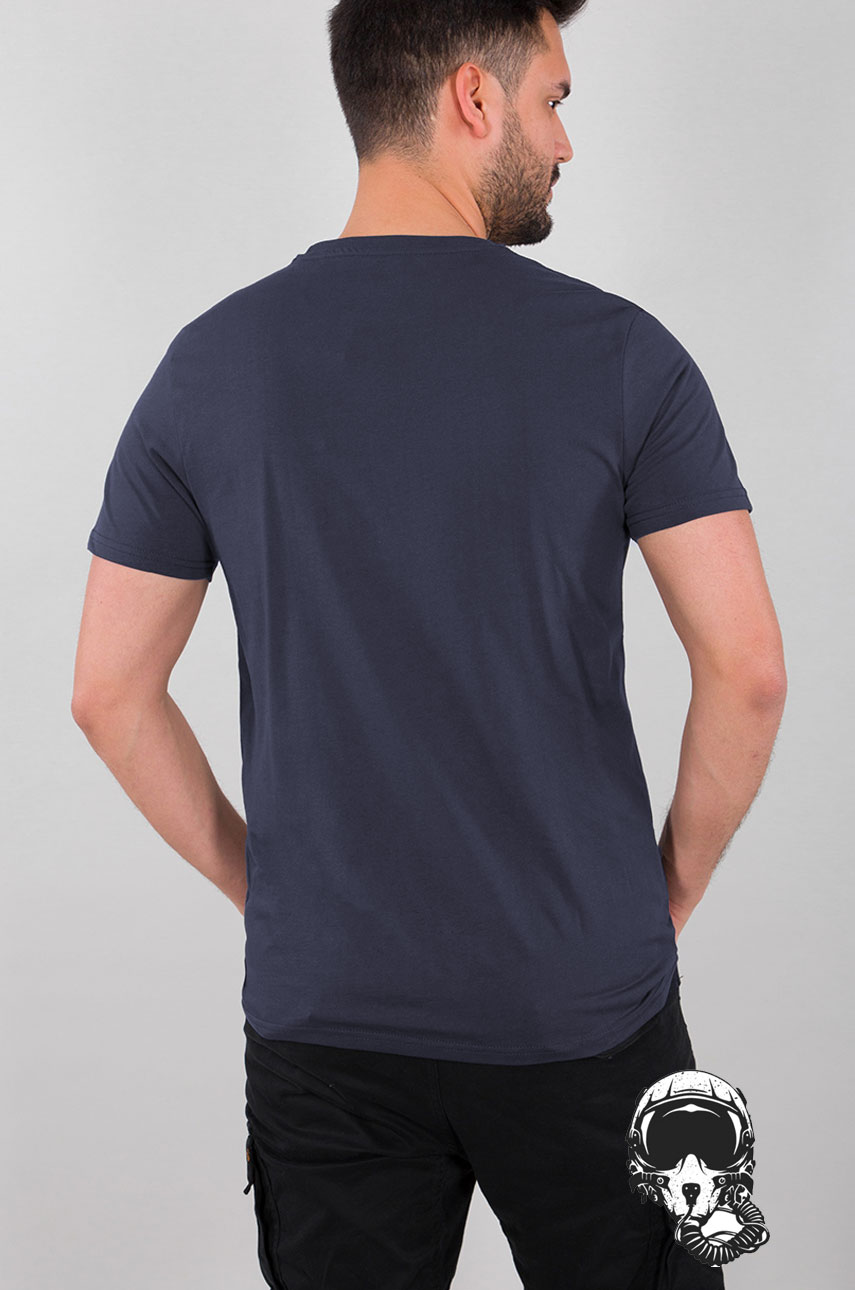 Koszulka BASIC T-shirt – ALPHA INDUSTRIES granatowa