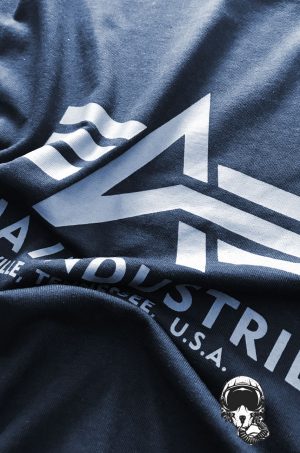 Koszulka Basic T-shirt - Alpha Industries granatowa