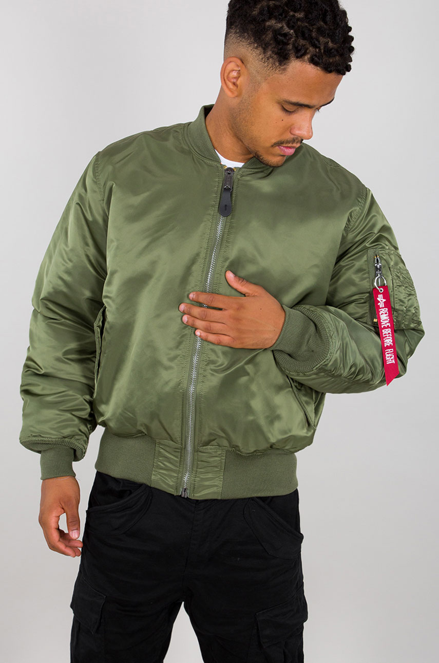 Kurtka MA-1 ALPHA INDUSTRIES – kolor sage-green